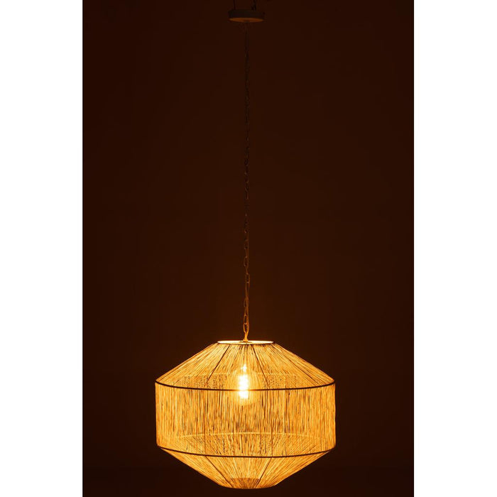 Hanglamp Metaal Matte Wit 60x60x150 cm-Hanglampen-J-Line
