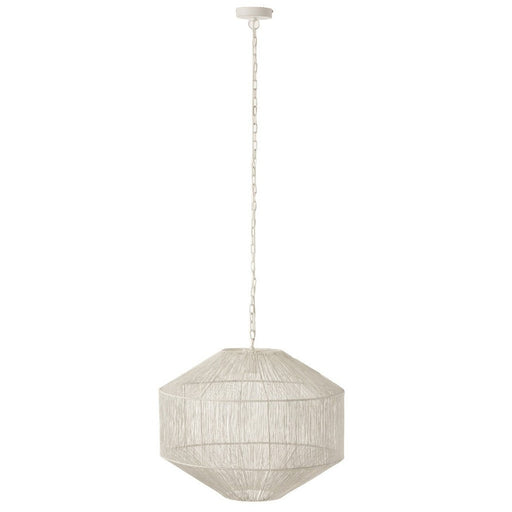 Hanglamp Metaal Matte Wit 60x60x150 cm-Hanglampen-J-Line