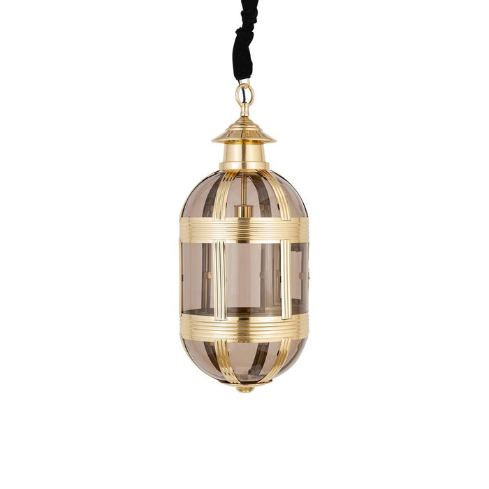 Hanglamp Mikk Glas Geel 71 cm-PTMD