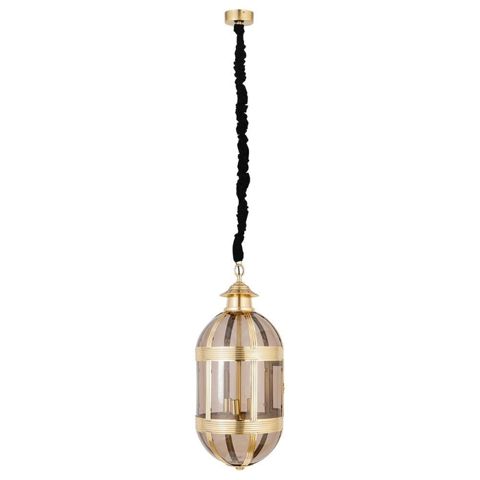 Hanglamp Mikk Glas Geel 93 cm-Tafellampen-PTMD
