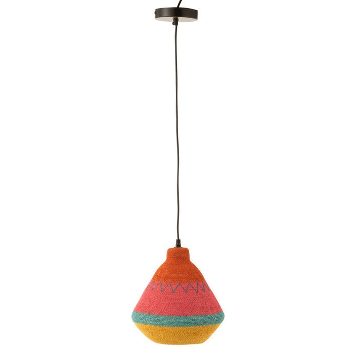 Hanglamp Mix Zeegras 25 cm Zeegras 25x25x27 cm 41812-Hanglampen-J-Line