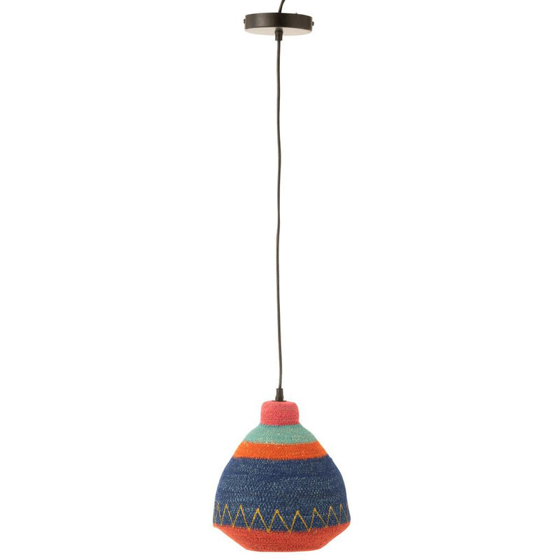 Hanglamp Mix Zeegras 25 cm Zeegras 25x25x27 cm 41813-Hanglampen-J-Line