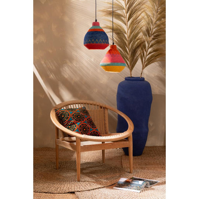 Hanglamp Mix Zeegras 25 cm - Zeegras-Hanglampen-J-Line
