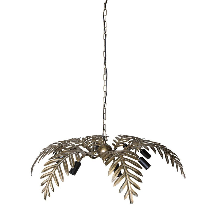 Hanglamp Moira Geel 20 cm-Hanglampen-PTMD