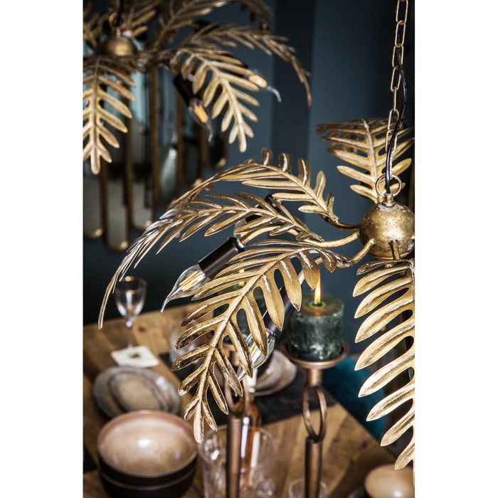 Hanglamp Moira Geel 20 cm-Hanglampen-PTMD