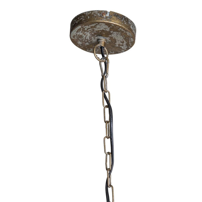 Hanglamp Moira Geel 20 cm-Hanglampen-PTMD