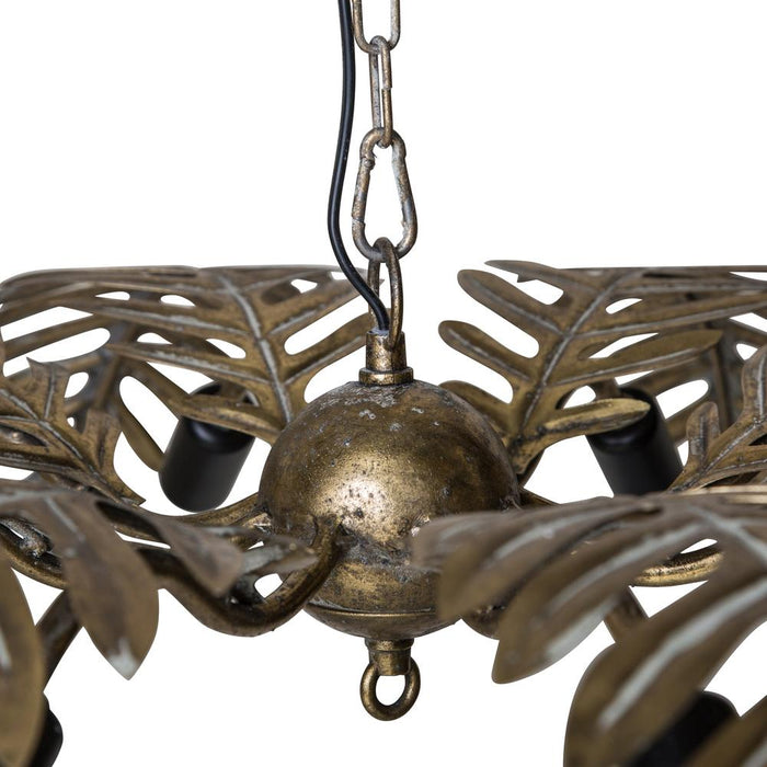 Hanglamp Moira Geel 20 cm-PTMD