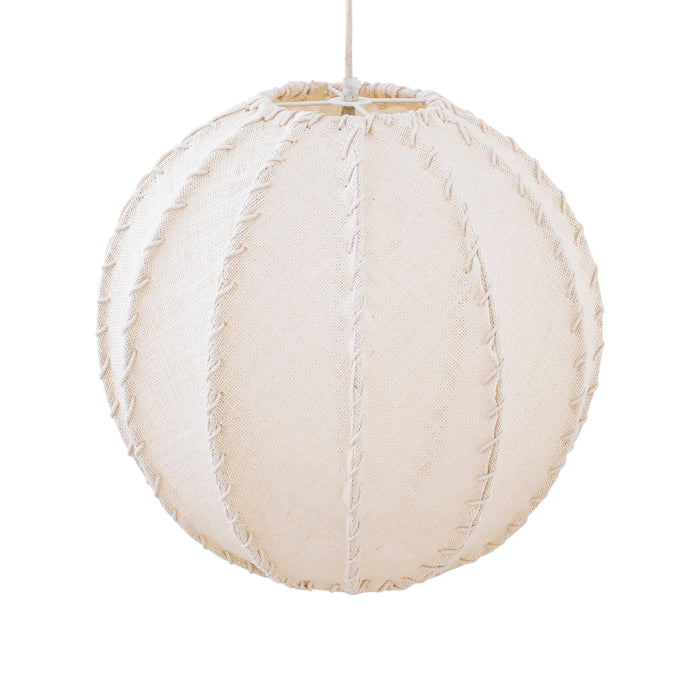 Hanglamp Myka Jute Wit 734225-Hanglampen-PTMD