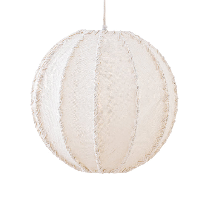 Hanglamp Myka Jute Wit 734225-Hanglampen-PTMD