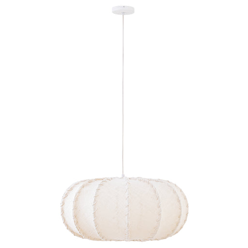 Hanglamp Myka Jute Wit 734228-Hanglampen-PTMD