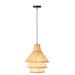 Hanglamp Naturel Bamboe M 32 cm 32.5x32.5x162 cm-Hanglampen-J-Line