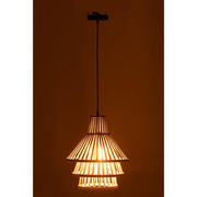 Hanglamp Naturel Bamboe M 32 cm 32.5x32.5x162 cm-Hanglampen-J-Line