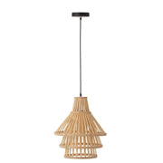 Hanglamp Naturel Bamboe M 32 cm 32.5x32.5x162 cm-Hanglampen-J-Line