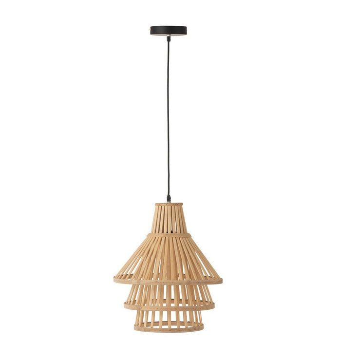 Hanglamp Naturel Bamboe M 32 cm 32.5x32.5x162 cm-Hanglampen-J-Line