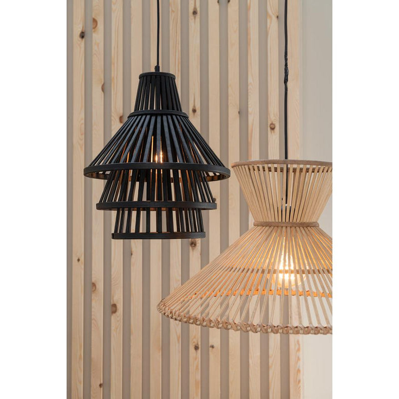 Hanglamp Naturel Bamboe S 53 cm 53x53x147 cm-Hanglampen-J-Line