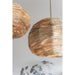 Hanglamp Naturel Banana leaf S 25 cm 25x25x21 cm-Hanglampen-J-Line