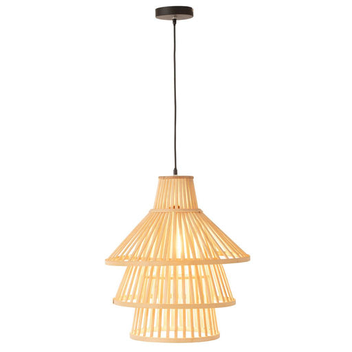 Hanglamp Naturel Electrical part L 42 cm 42x42x170 cm-Hanglampen-J-Line