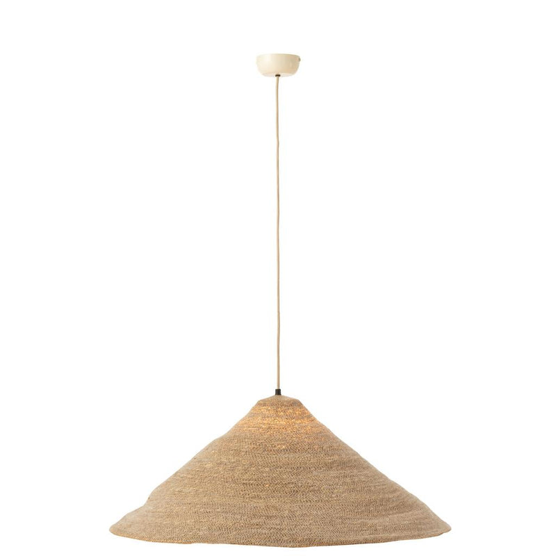 Hanglamp Naturel Gras L 80 cm 80x80x30 cm-Hanglampen-J-Line
