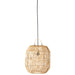 Hanglamp Naturel Ijzer 35 cm - Ijzer(10%),rotan(90%) - 10860-Hanglampen-J-Line