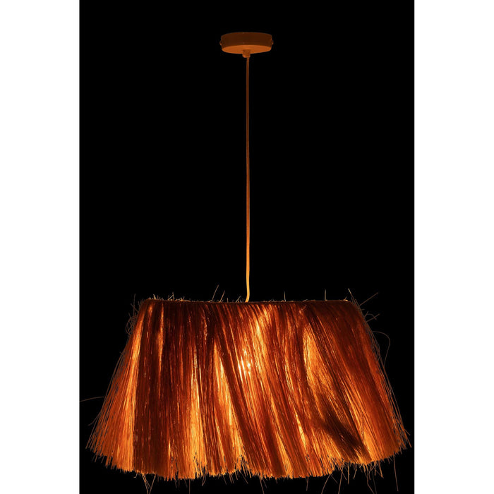 Hanglamp Naturel Ijzer 35 cm Ijzer,gras 35x35x120 cm-Hanglampen-J-Line