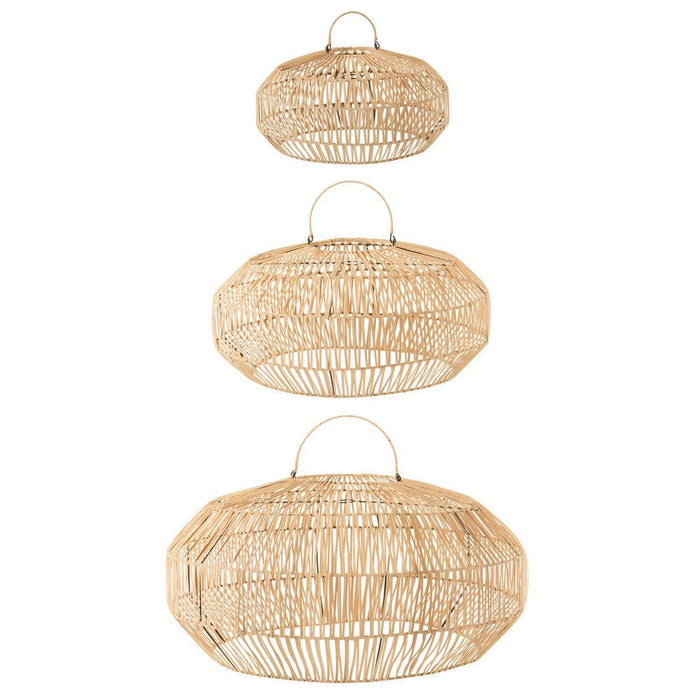 Hanglamp Naturel Ijzer 78 cm-Tafellampen-J-Line