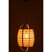 Hanglamp Naturel Ijzer L 43 cm 43x43x66 cm-Hanglampen-J-Line
