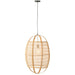 Hanglamp Naturel Ijzer L 43 cm-Hanglampen-J-Line