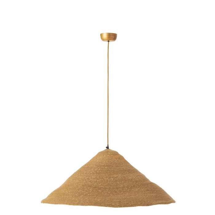 Hanglamp Naturel Ijzer L 80 cm 80x80x30 cm-Hanglampen-J-Line