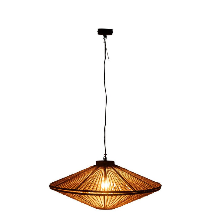 Hanglamp Naturel Ijzer M 78 cm-Hanglampen-J-Line