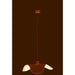 Hanglamp Naturel Ijzer S 48 cm-Hanglampen-J-Line