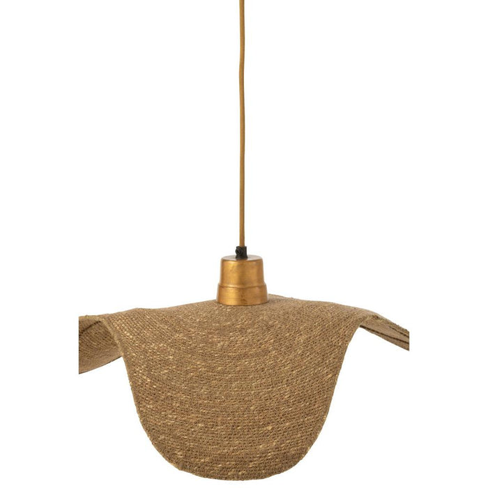 Hanglamp Naturel Ijzer S 48 cm-Hanglampen-J-Line