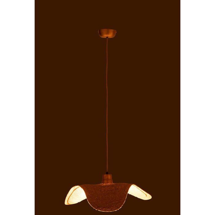 Hanglamp Naturel Ijzer S 48 cm-Tafellampen-J-Line