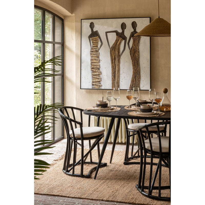 Hanglamp Naturel Ijzer S 60 cm 60x60x20 cm-Hanglampen-J-Line