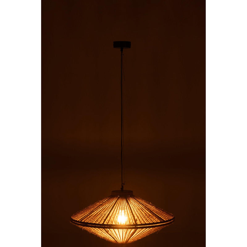 Hanglamp Naturel Ijzer S 62 cm 62x62x33 cm-Hanglampen-J-Line