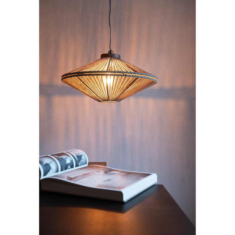 Hanglamp Naturel Ijzer S 62 cm 62x62x33 cm-Hanglampen-J-Line