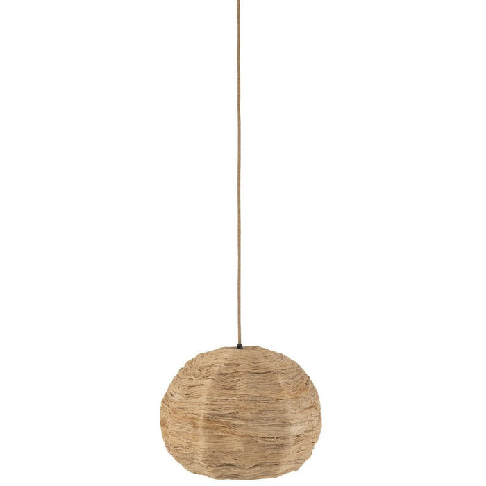 Hanglamp Naturel Katoen M 45 cm 45x45x40 cm-Hanglampen-J-Line