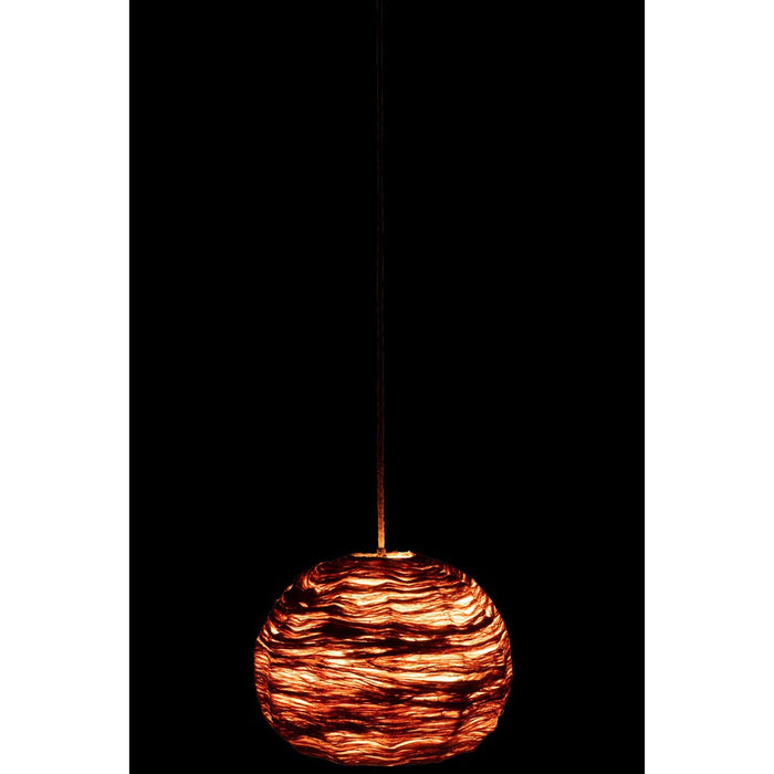 Hanglamp Naturel Katoen M 45 cm-Tafellampen-J-Line