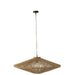 Hanglamp Naturel Mangohout hout L 93 cm 93x93x36 cm-Hanglampen-J-Line