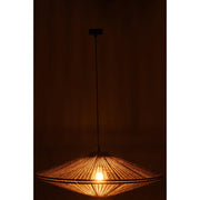 Hanglamp Naturel Mangohout hout L 93 cm 93x93x36 cm-Hanglampen-J-Line