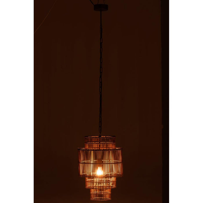 Hanglamp Naturel Rotan 37 cm - Naturel-Hanglampen-J-Line