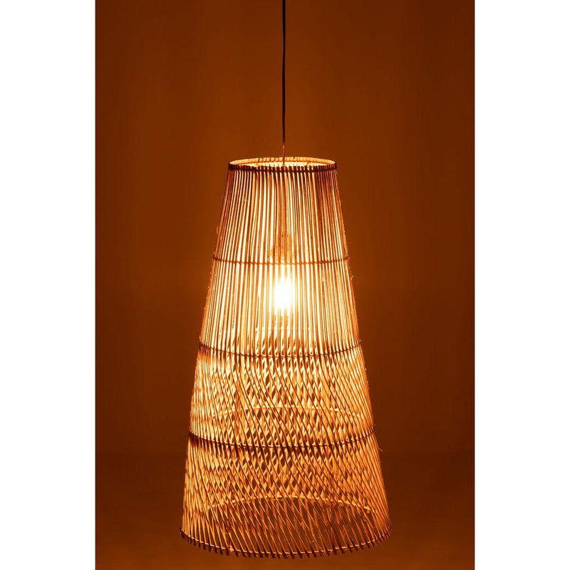 Hanglamp Naturel Rotan 37 cm Rotan,electrical parts 37x37x75 cm-Hanglampen-J-Line