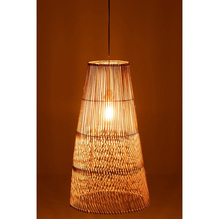 Hanglamp Naturel Rotan 37 cm - Rotan,electrical parts-Tafellampen-J-Line