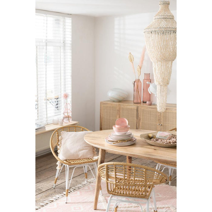 Hanglamp Naturel Shell 51 cm Shell 51x51x176 cm-Hanglampen-J-Line