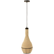 Hanglamp Naturel Zeegras 24 cm 24x24x56 cm-Hanglampen-J-Line
