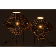 Hanglamp Naturel Zeegras L 40 cm 40x40x32 cm-Hanglampen-J-Line