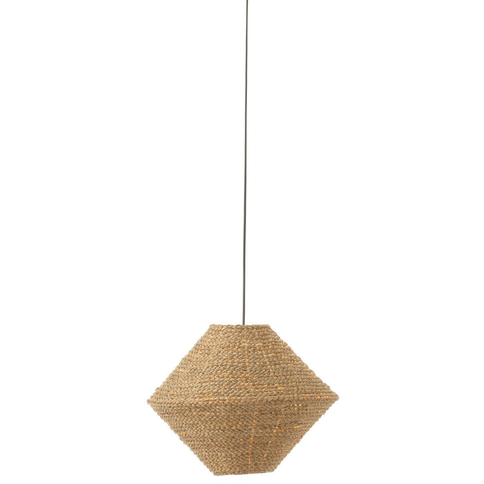 Hanglamp Naturel Zeegras L 40 cm 40x40x32 cm-Hanglampen-J-Line