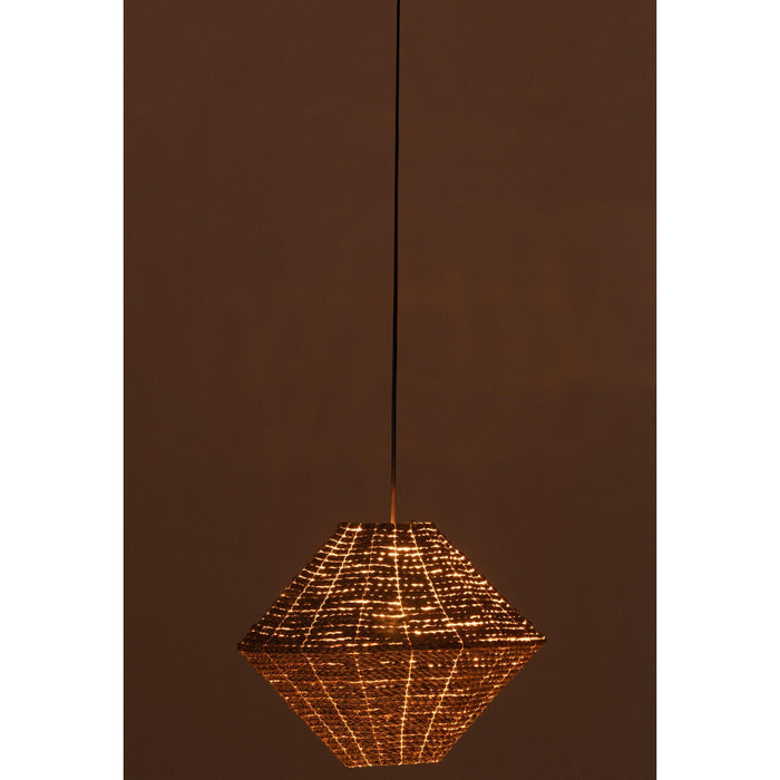 Hanglamp Naturel Zeegras L 40 cm 40x40x32 cm-Hanglampen-J-Line