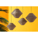 Hanglamp Naturel Zeegras L 40 cm 40x40x32 cm-Hanglampen-J-Line