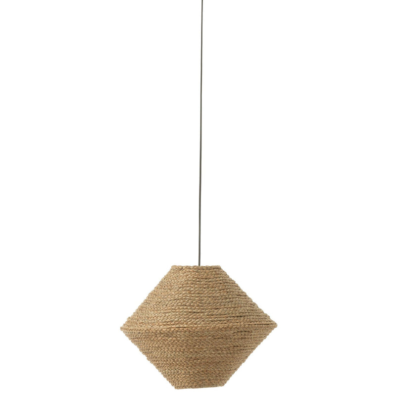 Hanglamp Naturel Zeegras L 40 cm 40x40x32 cm-Hanglampen-J-Line