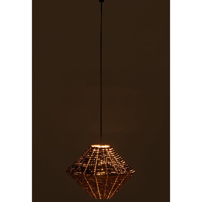 Hanglamp Naturel Zeegras S 35 cm 35x35x27 cm-Hanglampen-J-Line